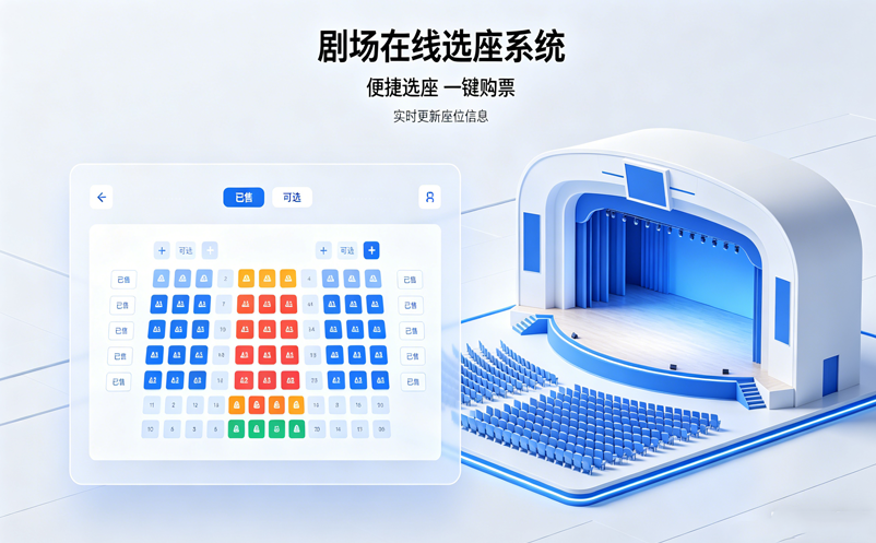 拒绝“抢票”尴尬，剧场在线选座系统如何实现实时同步？