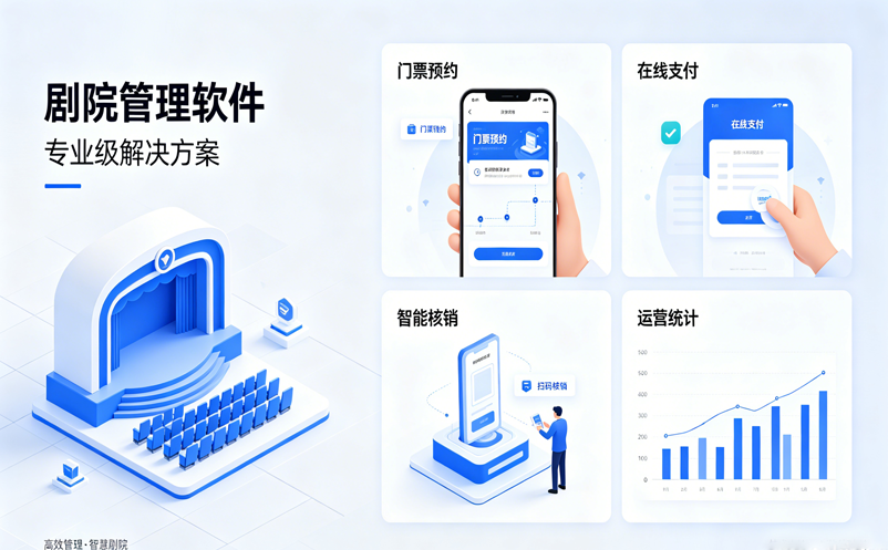 剧院管理软件厂家推荐：支持大规模并发的专业供应商怎么找？
