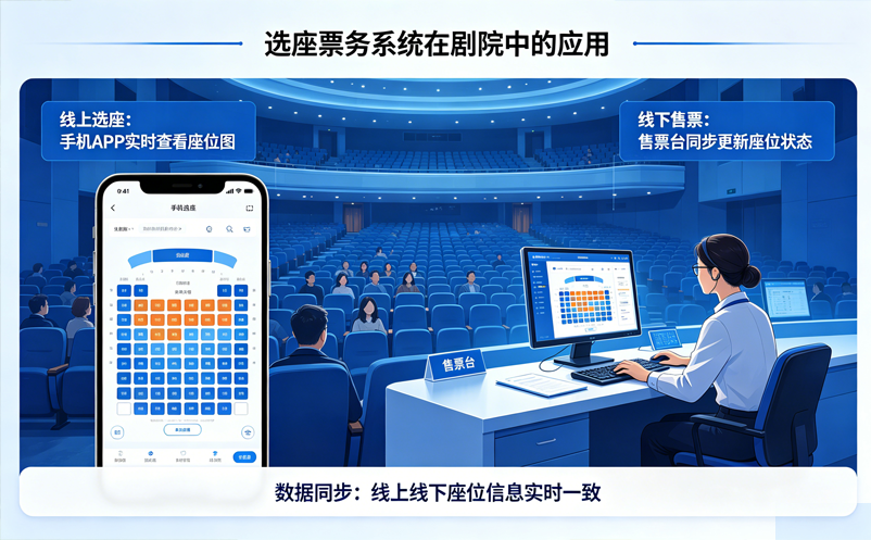 选座票务系统在剧院中的应用：提升观演体验与售票转化
