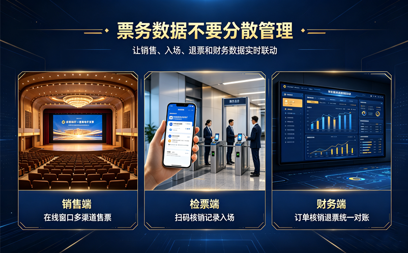 剧院售检票系统如何打通售票核销对账 剧院售检票系统如何打通售票核销对账