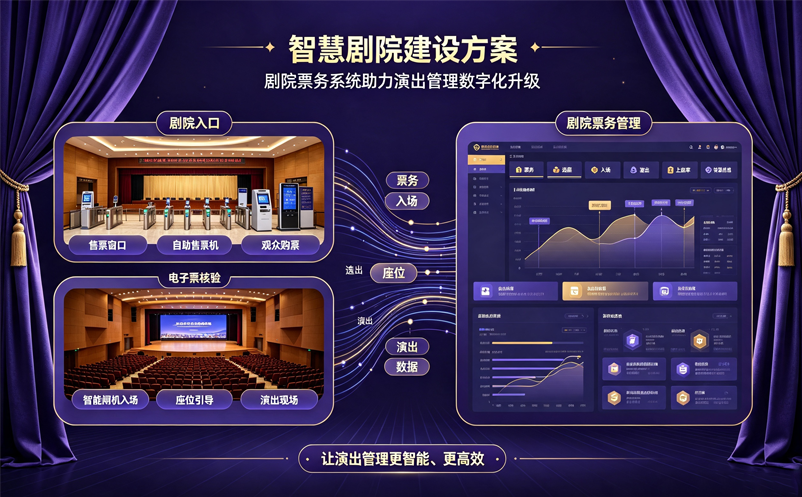 智慧剧院建设方案：剧院票务系统助力演出管理数字化升级