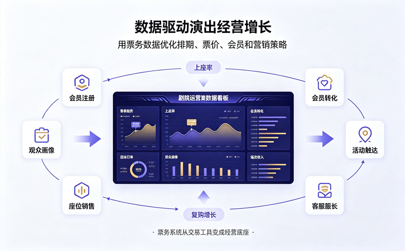 智慧剧院时代到来，剧院票务系统正在重新定义演出运营模式