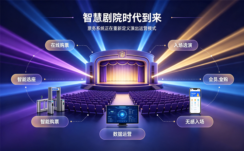 智慧剧院时代到来，剧院票务系统正在重新定义演出运营模式