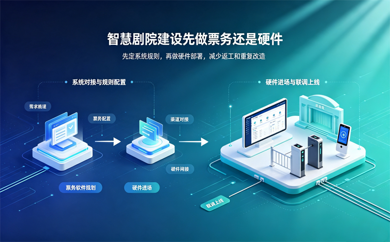 智慧剧院建设先做票务还是先上硬件？一张实施顺序表讲清楚