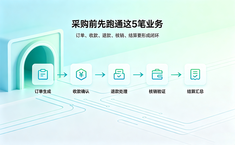 剧院管理软件能不能满足财务对账？采购前先跑通这5笔业务