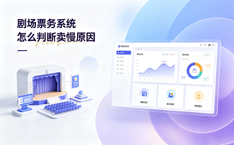 一场演出开票后卖得慢,剧场票务系统能提供哪些判断线索? 一场演出开票后卖得慢,剧场票务系统能提供哪些判断线索?