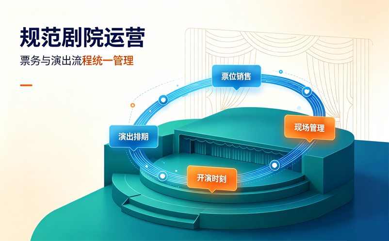 剧院管理软件如何帮助剧场规范日常票务和演出运营流程？