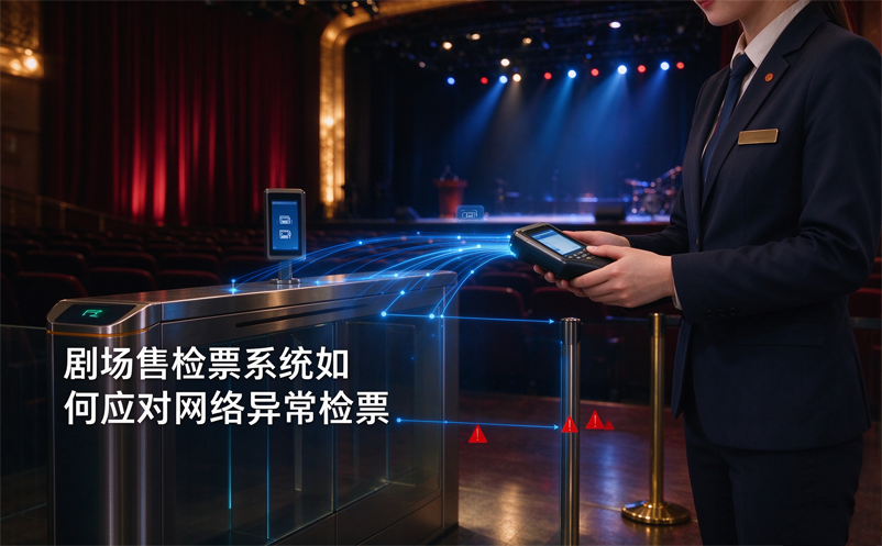 剧场售检票系统如何应对网络异常情况下的现场检票