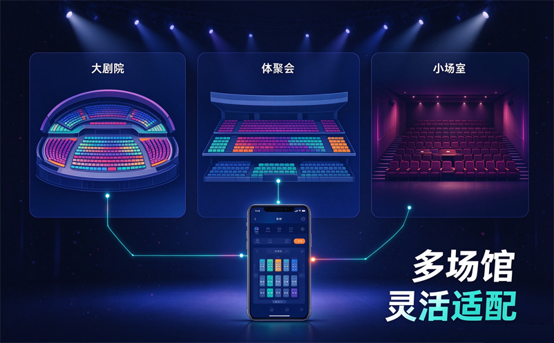 演出在线选座系统如何支持不同演出的座位布局