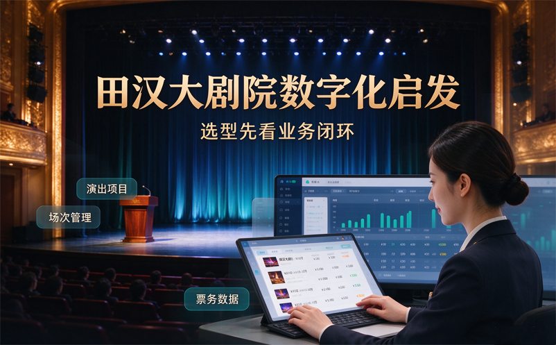 田汉大剧院的票务数字化建设对剧院管理软件选型有什么启发