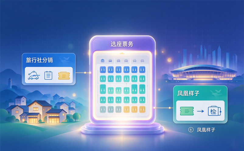 选座票务系统如何与旅行社分销结合 凤凰样子项目实践 选座票务系统如何与旅行社分销结合 凤凰样子项目实践